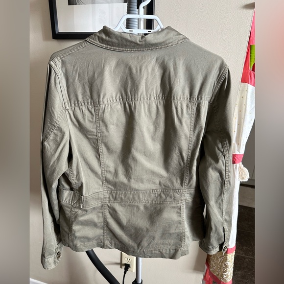 Jones New York Stretch Utilitarian Jacket - Picture 2 of 7